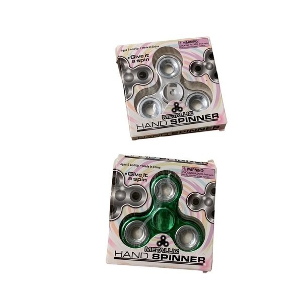 Plushie Emoji (4) and Fidget Spinners (2) New With Tags - Picture 2 of 11